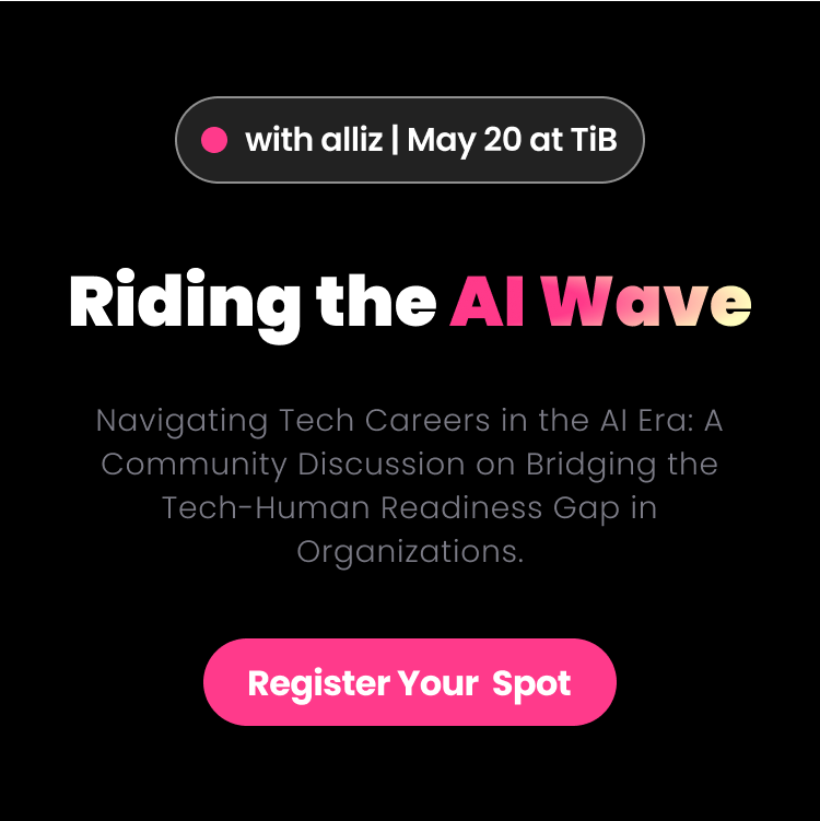 with alliz: Riding the AI Wave 〜 AI時代のキャリアの運び方 〜